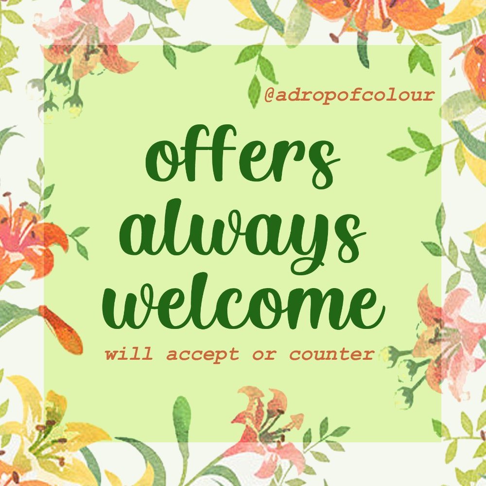 Please send your offers!